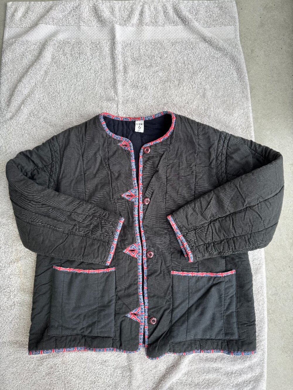 Quilted Re/Done Upcycled Liner Chore Jacket